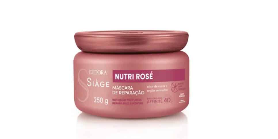 Máscara Capilar Siàge Nutri Rosé  (Foto: Eudora)