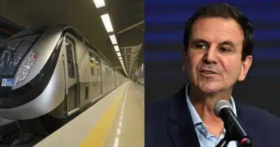 Metrô do Rio de Janeiro / Eduardo Paes - Montagem/TV Foco
