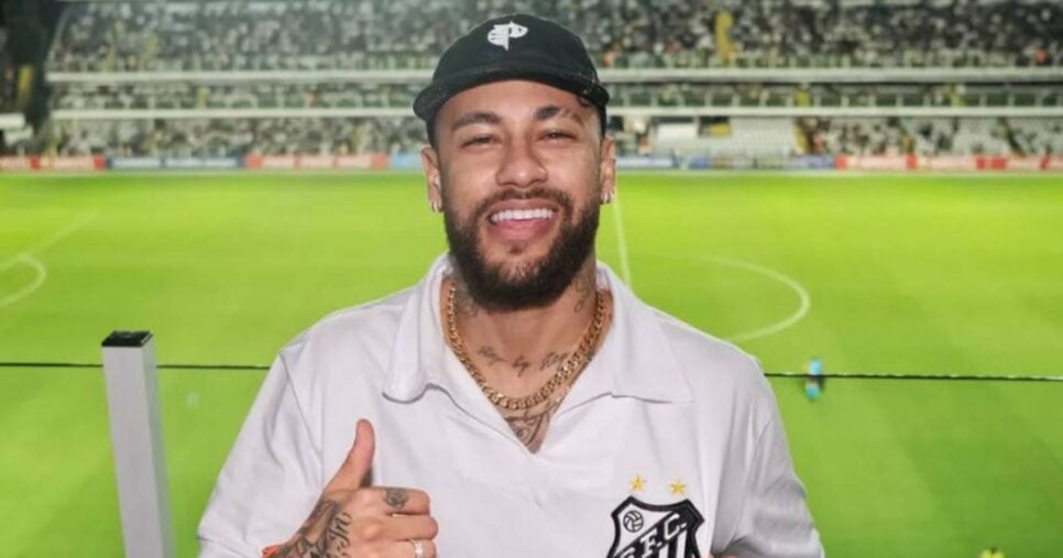 O jogador de futebol Neymar (Foto: Divulgação/Santos)