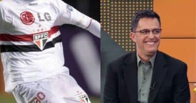 Oscar no São Paulo e Fernandinho Fernandes no Jogo Aberto, da Band (Reprodução - Internet)