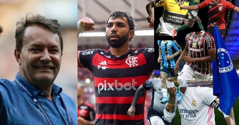 Pedrinho BH, Gabigol e possíveis reforços do Cruzeiro (Reprodução - Internet)