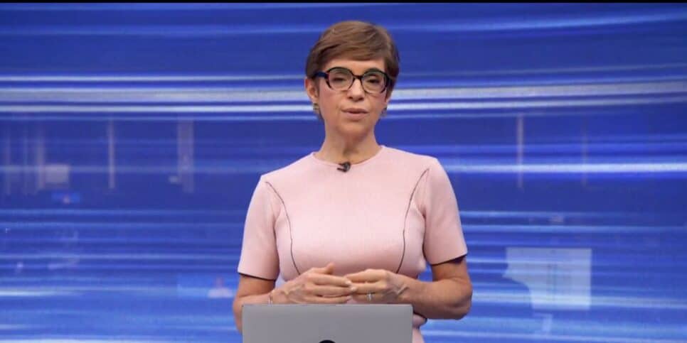 Renata Lo Prete no Jornal da Globo (Foto: Reprodução / Globo)