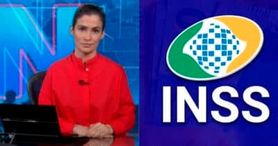 Renata Vasconcellos - INSS (Foto: Globo)