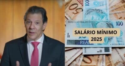 SALÁRIO MÍNIMO 2025 - Montagem: TVFOCO