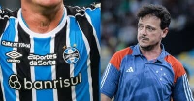 Soteldo e Diniz no Cruzeiro (Reprodução - Internet)