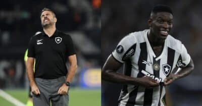 Jogador de Artur Jorge e dupla de Luíz Henrique crava saída do Botafogo (Reprodução/Chute de Placa/Lance!)