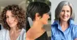 Cortes de cabelo para mulheres 55+ saírem com rostinho de 20 (Reprodução/Montagem TV Foco/Canva/Pinterest)