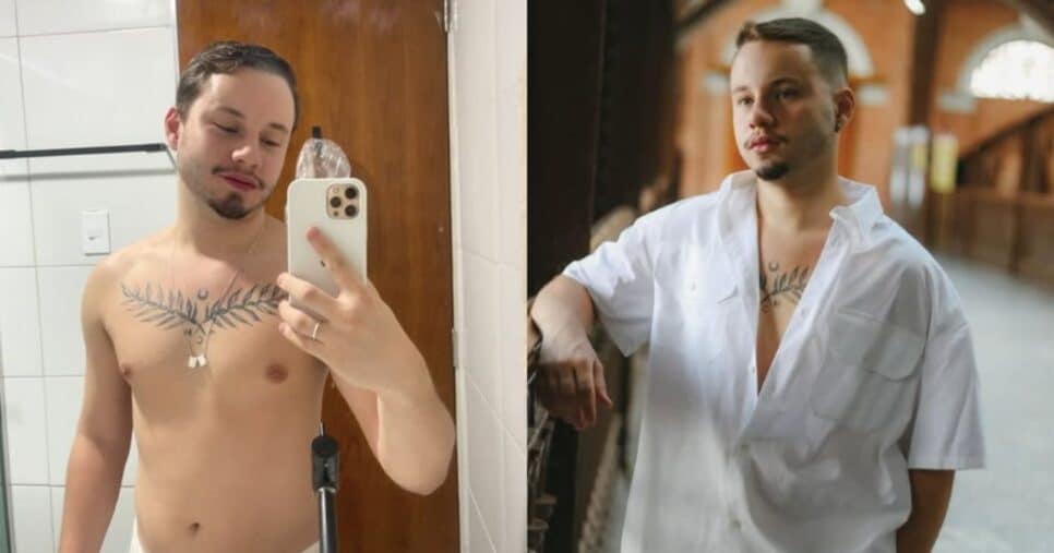 Leo Belmonte aos 22 anos (Reprodução/Instagram)