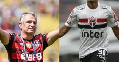 Flamengo estoura os cofres por ‘camisa 9’ do São Paulo (Reprodução/Playmarker Brasil/Globo Esporte)