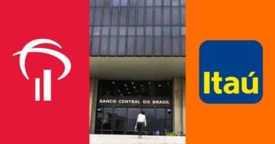 Banco Central confirma o fim de serviço do Bradesco e Itaú (Reprodução/Montagem TV Foco/Canva)