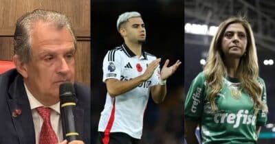 Bap crava sobre rasteira no Palmeiras e retorno de Andreas no Flamengo (Reprodução/Montagem TV Foco/Canva/UOL)