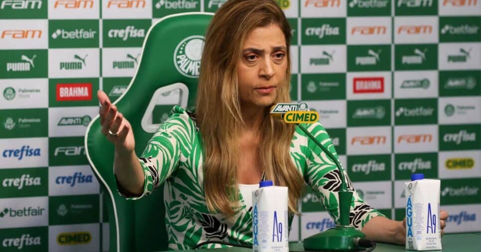 Leila se arma no Palmeiras por novo camisa 10 em 2025 (Reprodução/Foto: Cesar Greco/Palmeiras/by Canon)