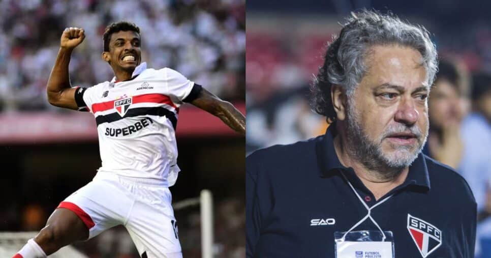 Casares crava sobre adeus de Luiz Gustavo no São Paulo (Reprodução/Globo Esporte/UOL)