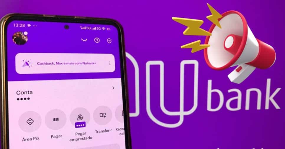 Nubank emite comunicado com FIM de serviço e atinge 105M (Reprodução/Montagem Canva/Tecnoblog)