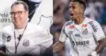 Teixeira (Raul Baretta/ Santos FC)- Otero (Foto: Reprodução /Santos)