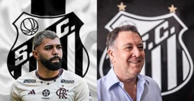 Teixeira e 3 viradas no Santos - Foto Reprodução Internet