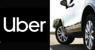 Uber e carro (Fotos: Reproduções / Internet / Canva)