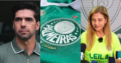 Leila e Abel no Palmeiras  - (Montagem / TV FOCO)