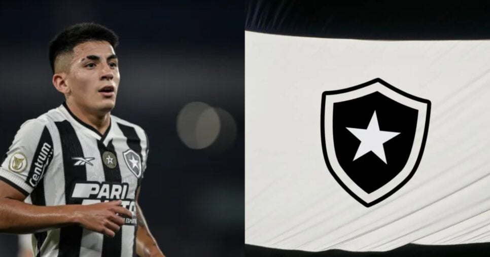 Almada tem saída cravada e substituto a caminho no Botafogo - (Montagem / TV FOCO)