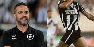 Artur Jorge lida com 2 viradas no Botafogo (Reprodução: Vitor Silva)