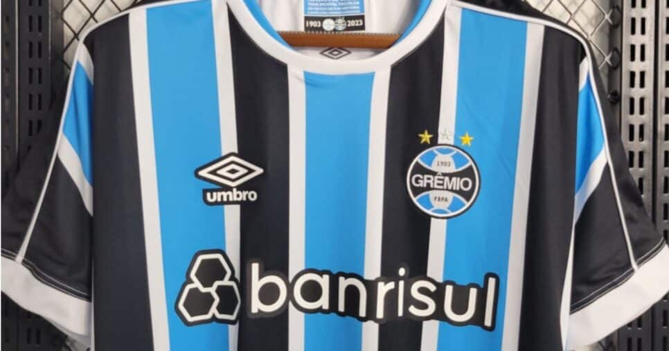 Banrisul, patrocinador do Grêmio - (Foto: Internet)