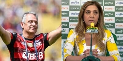 Bap, do Flamengo, quer arrancar craque do Palmeiras, de Leila (Reprodução: Hugo Rocha / Emilio Botta)