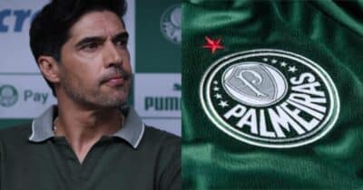 Gigante se arma pra arrancar Abel do Palmeiras - (Montagem / TV FOCO)