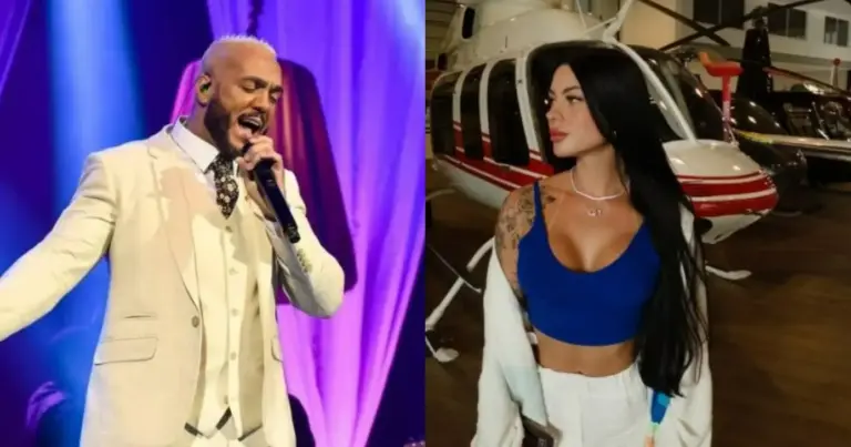 Namorada de Belo abre o jogo sobre quebra-pau em jantar com cantor e duas mulheres Namorada de Belo abre o jogo sobre quebra-pau em jantar com cantor e duas mulheres