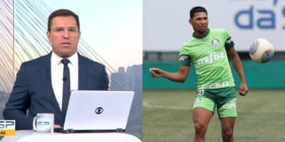 Bocardi para BDSP e crava sobre adeus de Rony do Palmeiras (Reprodução: Globo / Instagram)