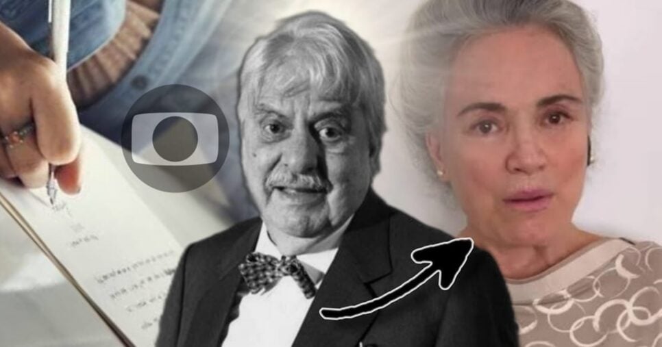 Carta psicografada de Hugo Carvana, da Globo, é divulgada em canal e traz mensagem de arrepiar à Regina Duarte (Foto: Reprodução/ Internet/ Instagram/ Montagem)