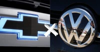 Chevrolet e Volkswagen (Foto: Reprodução/ Internet)