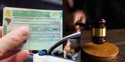 Lei de trânsito em vigor e motoristas podem perder a CNH (Reprodução: Montagem TV Foco)