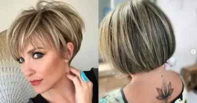 Emagrecem 10kg: 4 cortes de cabelo curto para afinar o rosto e rejuvenescer mulheres 50+