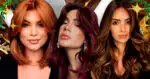 3 cortes de cabelo e cores que farão as 45+ brilharem no Natal (Foto Reprodução/Montagem/Tv Foco/Canva/Lennita/Pinterest)