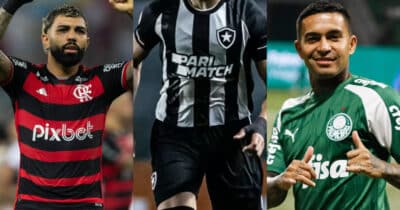 R$50M + Gabigol e Dudu: Cruzeiro quer craque do Botafogo (Foto: Reprodução/Montagem TV Foco)