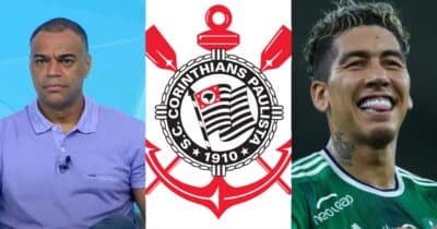 Denílson tem quentinha de Firmino indo ao Corinthians - (Montagem / TV FOCO)