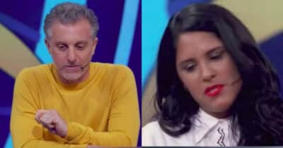 Participante volta atrás e perde R$1M no Domingão com Huck (Foto: Reprodução/Montagem TV Foco)