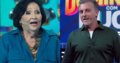 Dona Déa faz causa no Domingão e Huck age: 