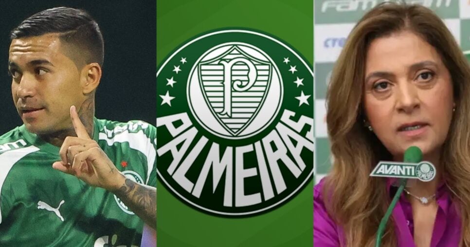 Leila abre a mão com adeus de 2 reforços do Palmeiras - (Montagem / TV FOCO)