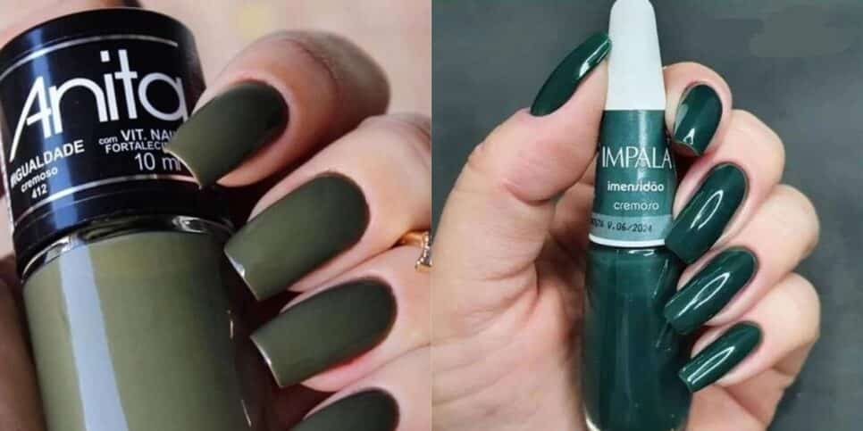 Esmalte verde (Foto: Internet)