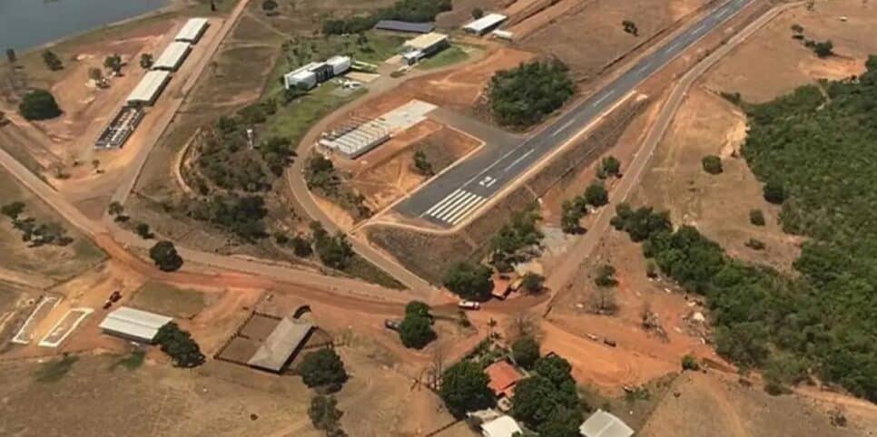 Aeroporto particular na Terra Prometida (Foto: Reprodução/  Instagram)