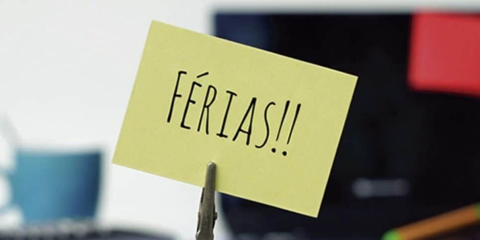 A empresa não pode ter contato com os funcionários nas férias (Reprodução: Internet)