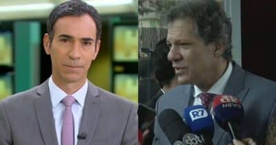 Declaração de Haddad ganhou repercussão no Jornal Hoje (Foto: TV Globo)