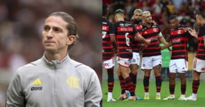 Filipe Luís aniquila Bahia e garante 1º reforço  no Flamengo - (Montagem / TV FOCO)