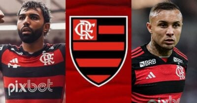 Bap mal chega no Flamengo e tem 2 vereditos a Filipe Luís - (Montagem / TV FOCO)