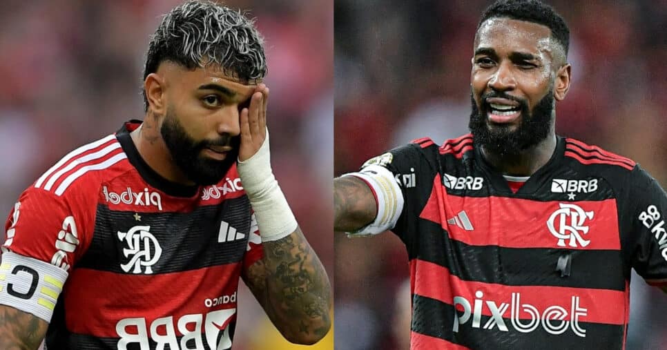 R$155M sair junto com Gabigol: Gerson deixa o Flamengo (Foto: Reprodução/Montagem TV Foco)