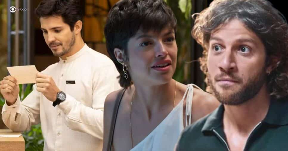 Gael, Luma e Mavi em Mania de Você (Foto: Reprodução / Globo / Montagem TV Foco)