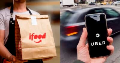 iFood - Uber (Foto: Reprodução)