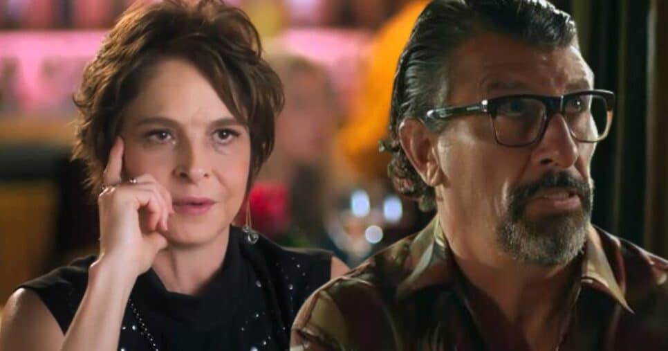 Joyce e Osmar em Volta por Cima (Foto: Reprodução / Globo / Montagem TV Foco)