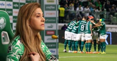 Leila faz a limpa no Palmeiras e 6 craques dão adeus - (Montagem / TV FOCO)